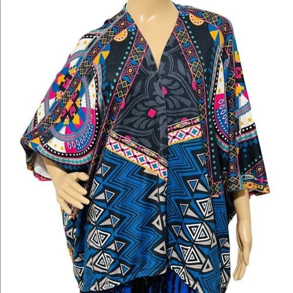 Anthropologie Flying Tomato Open Kimono Size S - Picture 4 of 4